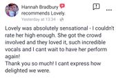 HannahBradburyFacebookReview